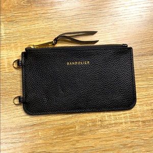 Black Bandolier Pouch (Gold), No Strap